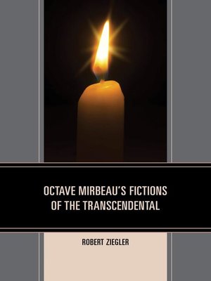 cover image of Octave Mirbeau's Fictions of the Transcendental